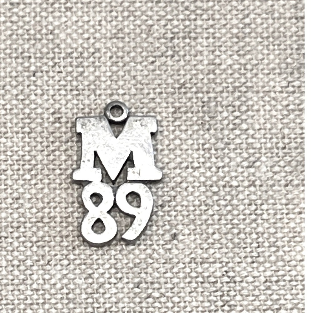 James Avery Retired Camp Mystic Charm Sterling Silver 1989 M89 Texas Vintage